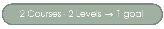 Confident English 2 courses 2 levels Confident English 2 courses 2 levels badge